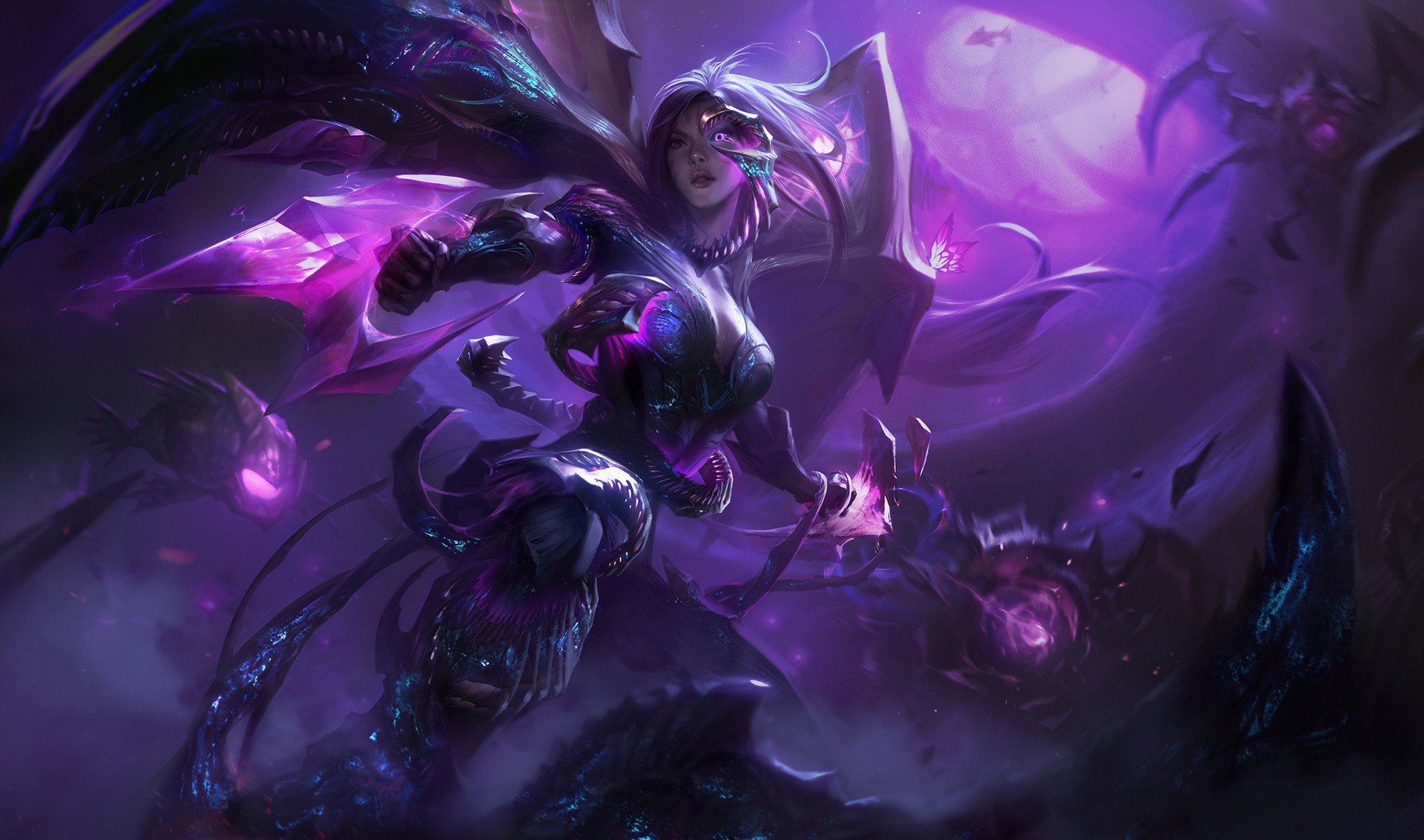 LoL Riot divulga imagem de Kai Sa corrompida pelo Vazio e dá dica