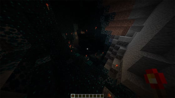 Vá cavando nas profundezas até alcançar Y=O para encontrar o Deep Dark - Minecraft