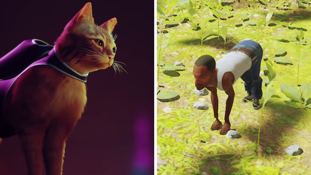 Stray recebe mod de Garfield; veja fotos do gato em ação