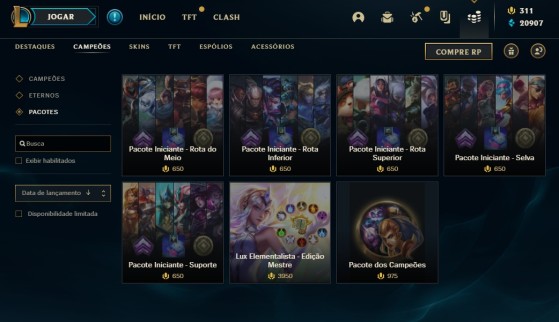 Essas skins estão escondidas em um pacote - League of Legends