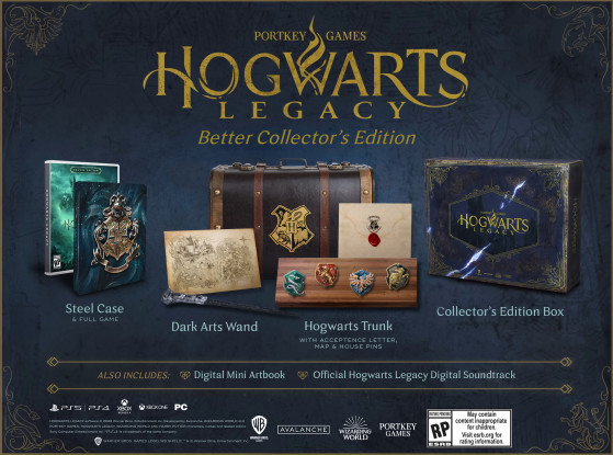 Hogwarts Legacy: edição de colecionador tem varinha que flutua de