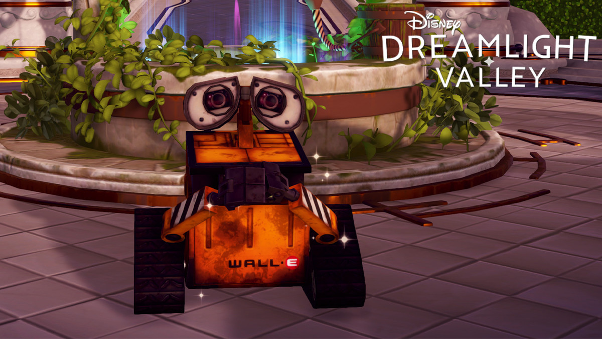 WallE Disney Dreamlight Valley Como consertar o robô e leválo à vila
