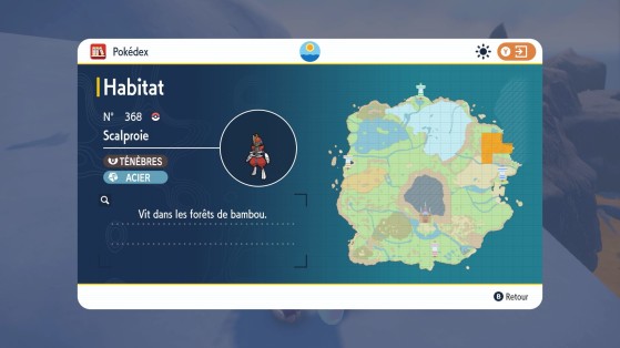 As melhores localizações para encontrar Bisharp em Pokémon Scarlet e Violet — Imagem: The Pokémon Company/Reprodução - Pokémon Scarlet e Violet