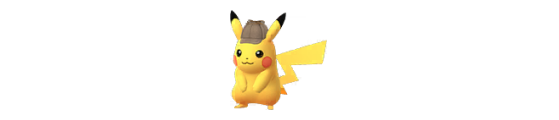 Detetive normal Pikachu - Pokémon GO