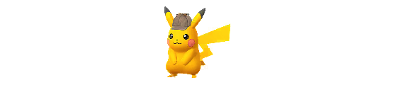 Detetive Pikachu brilhante - Pokémon GO