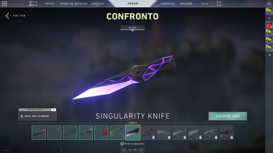 Singularity Knife - VALORANT