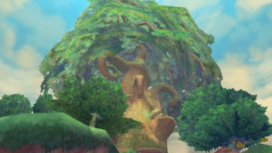Heart Pieces em Zelda Skyward Sword HD: Faron Woods