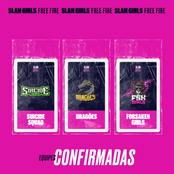 Suicide Squad, Dragões e Forsaken Girls - Free Fire