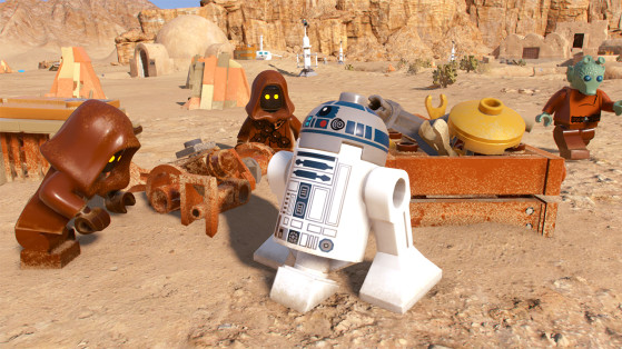 São 19 Droides Astromecânicos - LEGO Star Wars: A Saga Skywalker