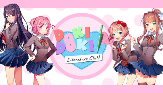 Doki Doki Literature Club! pode ser encontrado gratuitamente na Steam — Imagem: Reprodução - Millenium