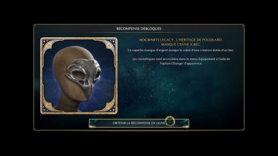 Máscara de Crânio Bicudo - Hogwarts Legacy