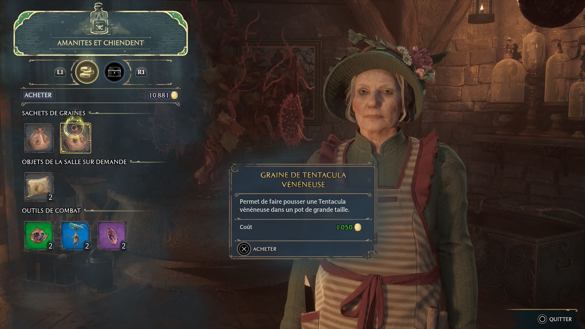 Tentáculos Venenosos Hogwarts Legacy: Onde encontrar a planta de ...