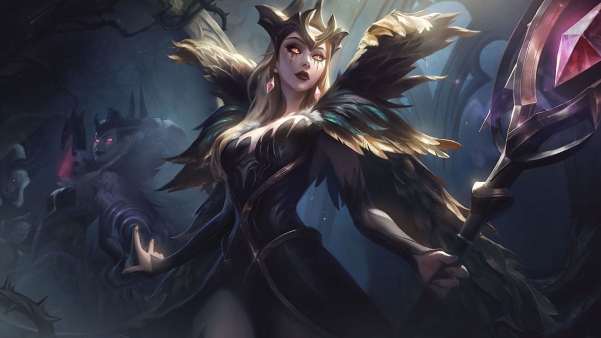 Ícones de invocador das skins Coven. - Novidades do LoL