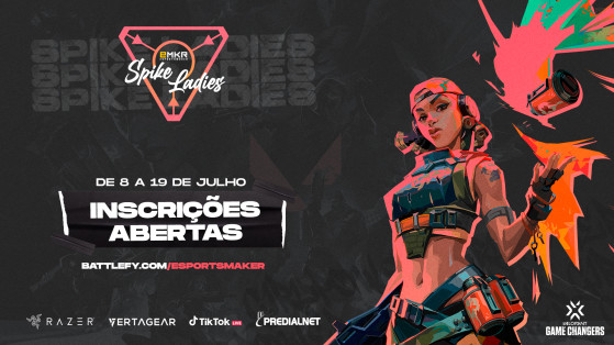 Valorant: Esportsmaker anuncia Spike Ladies, evento parceiro do VCT Game Changers