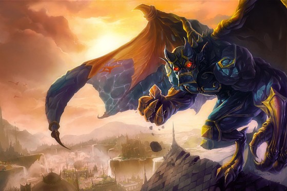 Arte do antigo Galio - League of Legends