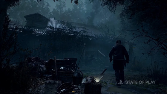 Uma das aldeias em que Leon explora no jogo - Resident Evil 4