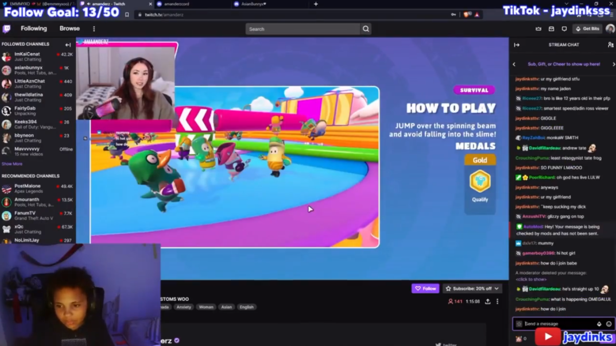 streamer polemica é banida da twitch o que aconteceu｜TikTok Search