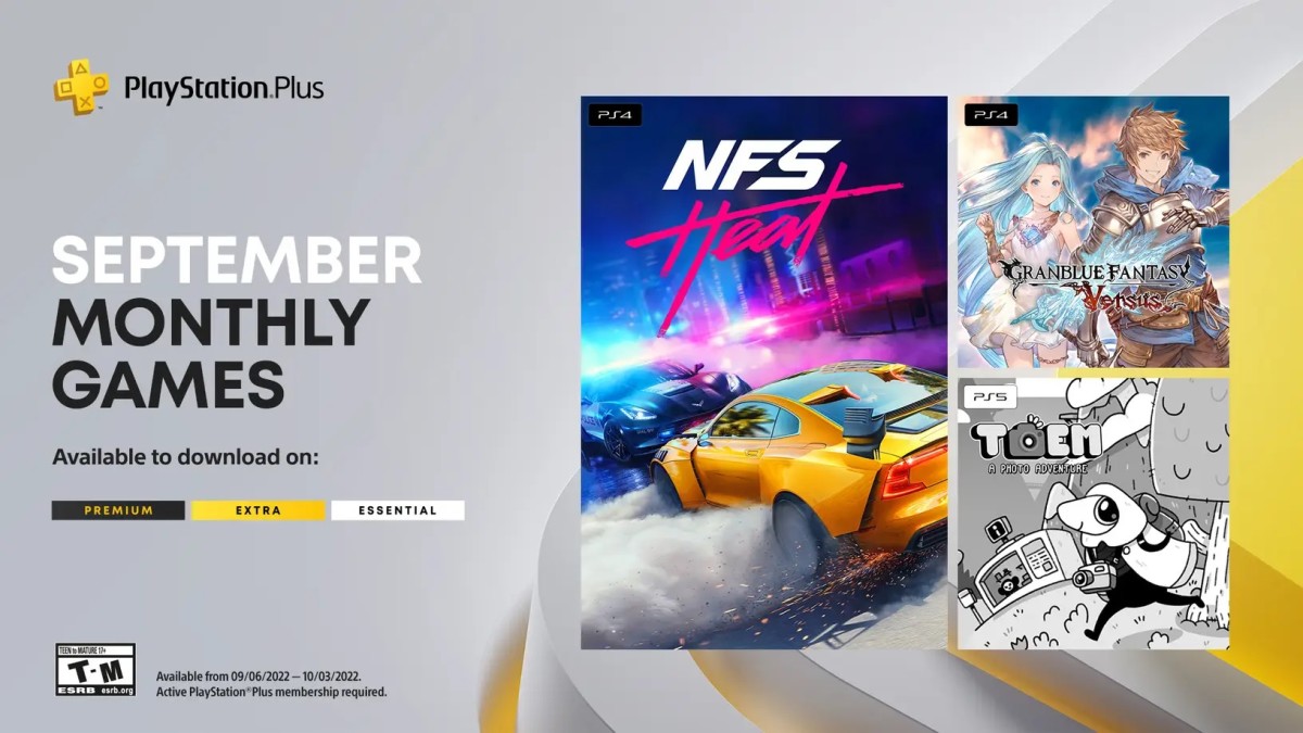 PS Plus: Os jogos gratuitos de setembro de 2022 oferecidos para assinantes  do PS4 e PS5 - Millenium