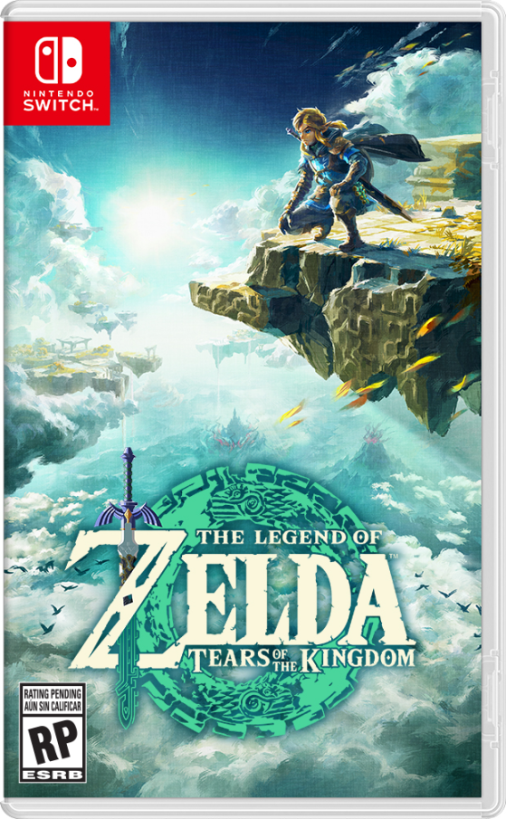 Mídia física de The Legend of Zelda: Tears of the Kingdom — Imagem: Nintendo/Divulgação - Millenium