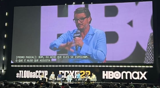 Pedro Pascal participou do painel da série de The Last of Us na CCXP 2022 - The Last of Us Part 1