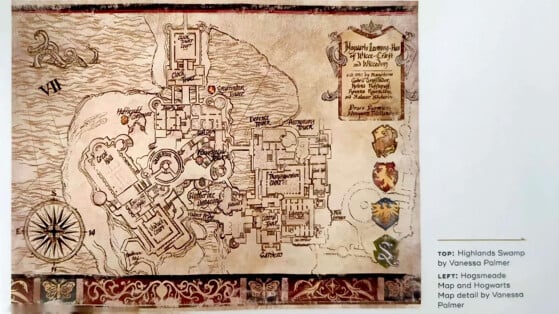 Hogwarts Legacy - Mapa de Hogwarts - Hogwarts Legacy