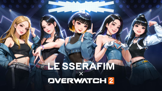 Overwatch 2 anuncia parceria com LE SSERAFIM em novo evento