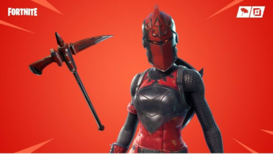 A anarquia vermelha do diabo está de volta à daily shop do Fortnite