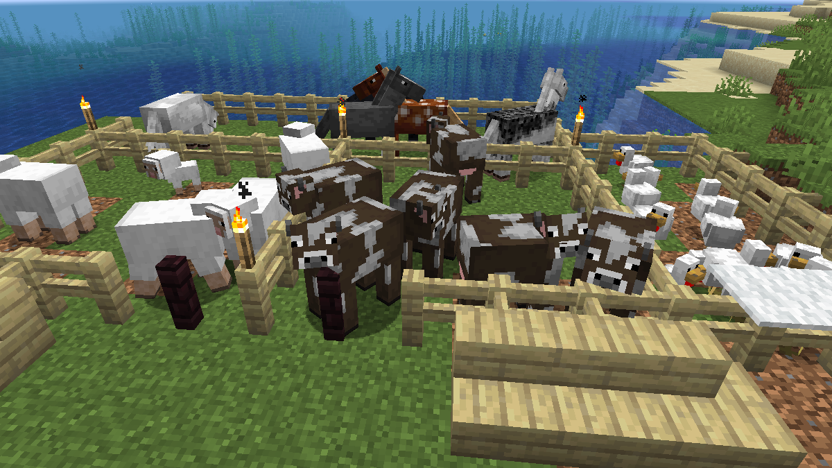 Nova atualização de Minecraft traz cavalos para montar