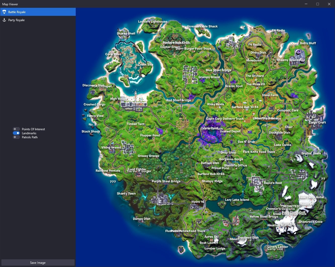 Fortnite Novos locais do mapa da Temporada 7 Millenium