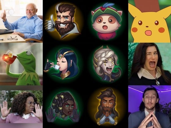 Estes são os futuros emojis e o meme que eles representam - League of Legends