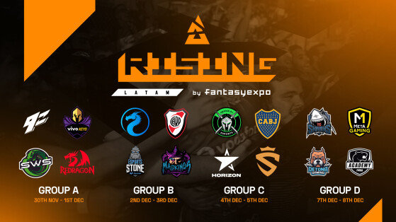 CS:GO: BLAST Rising LATAM tem grupos e calendário definidos