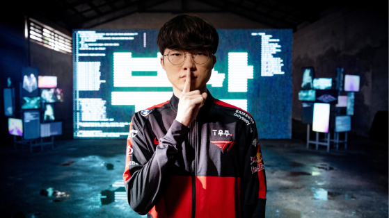 Faker durante MSI 2022 — Imagem: Colin Young-Wolff/Riot Games - League of Legends