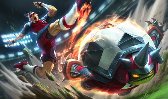 Splash art de Rammus Zagueiro no League of Legends — Foto: Riot Games/Divulgação - League of Legends