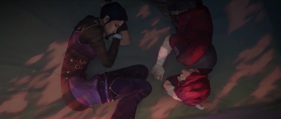 Caitlyn e Vi em trecho do Ato III de Arcane — Foto: Riot Games - League of Legends