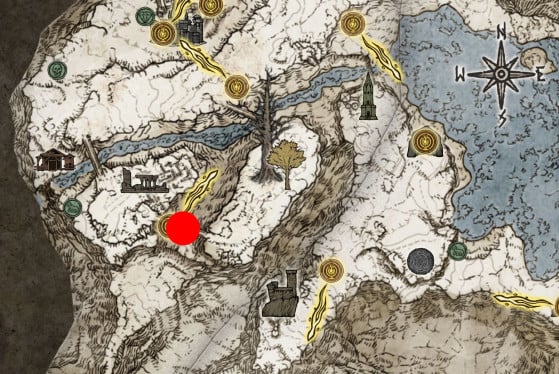 Localização de Corhyn e Goldmask - Elden Ring