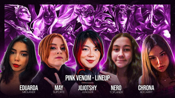 Wild Rift: Conheça a Pink Venom, equipe que disputará os playoffs do Wild Circuit Game Changers