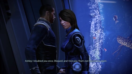 'Eu duvidei de você uma vez, Shepard, e te perdi. Isso não vai acontecer de novo' - Ash finalmente deixando de ser cabeça dura após 200 horas de trilogia - Millenium