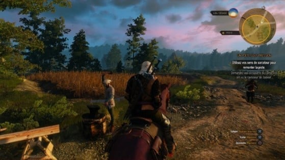 É possível remover vários recursos visuais da tela para aumentar a imersão - The Witcher 3: Wild Hunt
