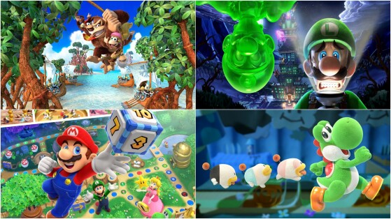 Nintendo Switch tem Donkey Kong Tropical Freeze, Luigi's Mansion 3 e mais jogos em promoção