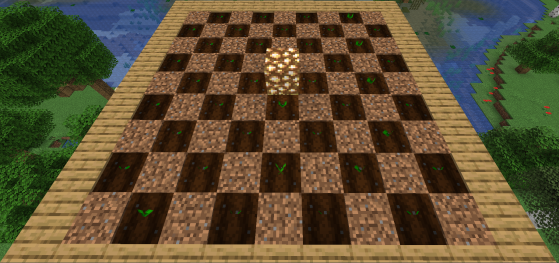 Minecraft: Plantação de Abóboras (Pumpkins)