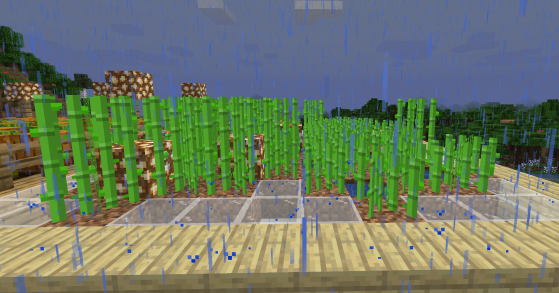 Plantação  Construção de minecraft, Plantação, Minecraft