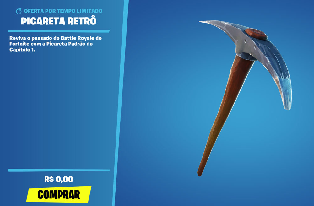 Fortnite Como Conseguir A Picareta Retr Millenium