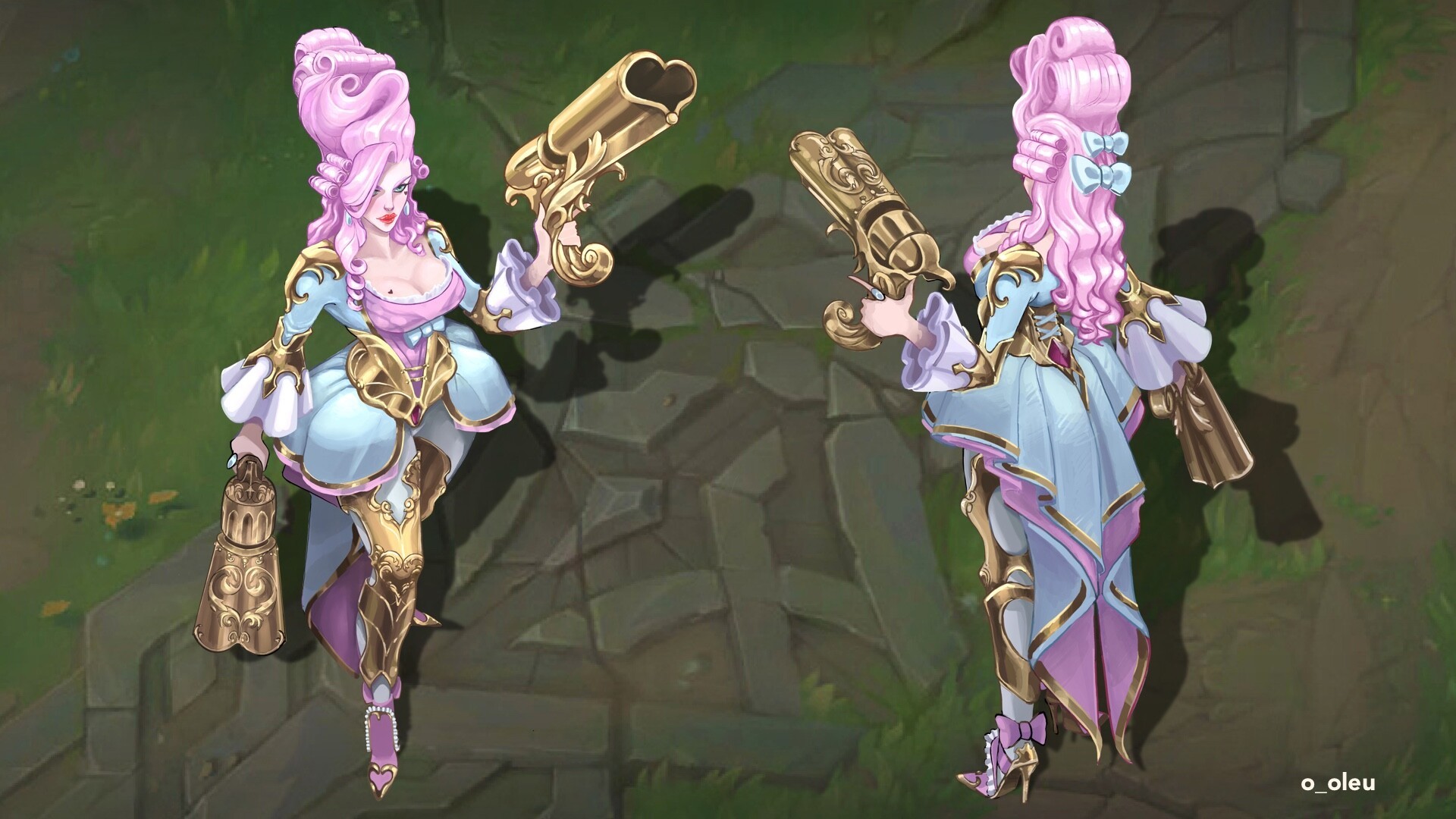 LoL: Este conceito de skin Rainha de Batalha para Miss Fortune é