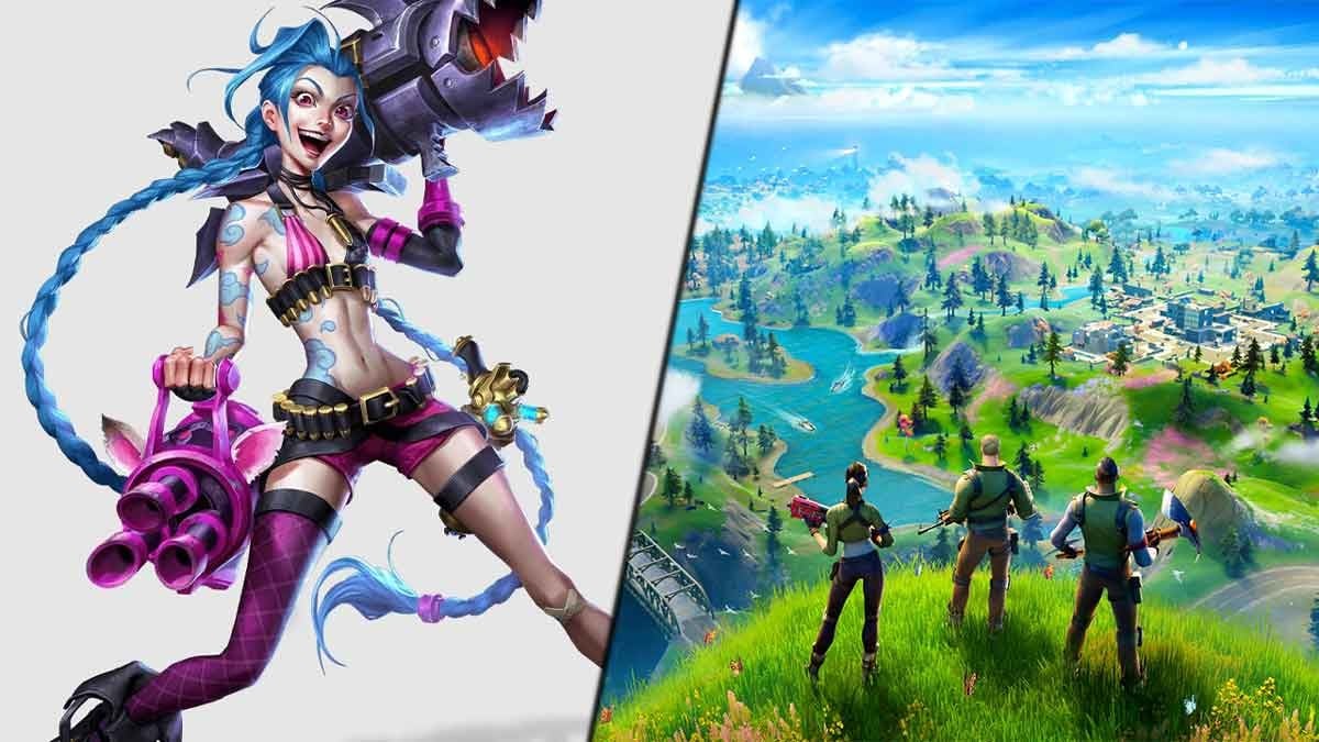 Jinx no 'Fortnite'? Lançamento de 'Arcane' promove crossover com 'LoL