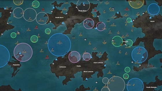 Todos os territórios de Arkesia estão disponíveis nesse mapa interativo de Lost Ark. | Imagem: Lost Ark Map/Reprodução - Lost Ark