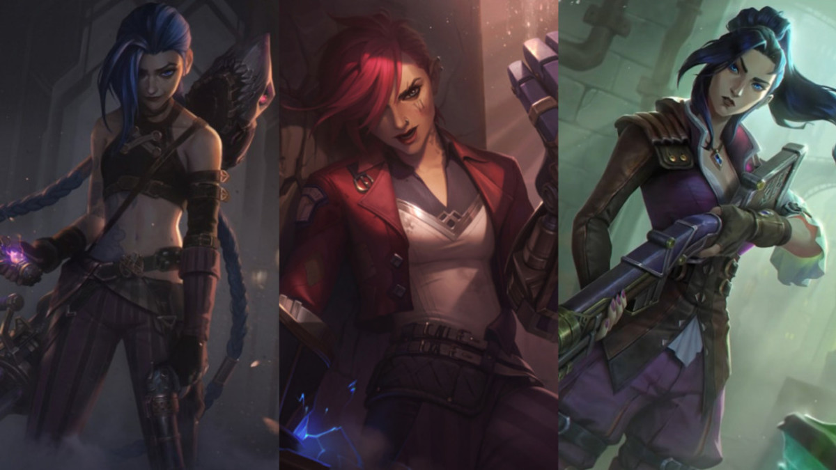 LoL revela skins de Dia dos Namorados para Caitlyn, Vi e Amumu