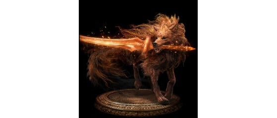 Lobo Vermelho de Radagon lembra o Sif de Dark Souls - Elden Ring