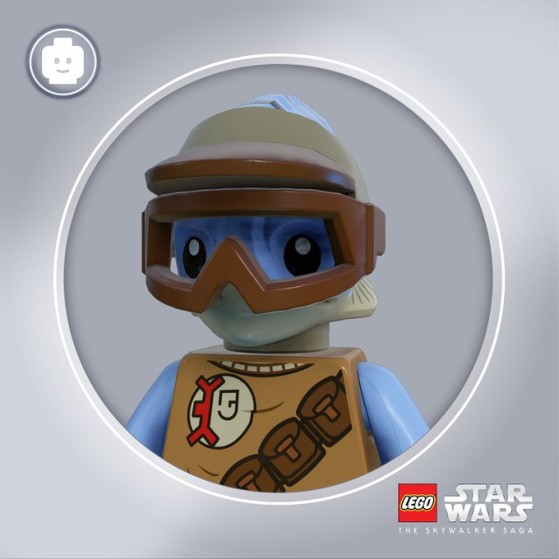 GR2VBXF é o código de Ratts Tyerell - LEGO Star Wars: A Saga Skywalker