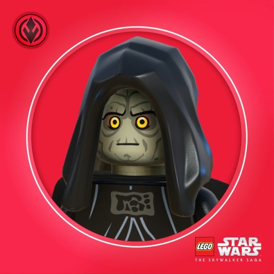 SIDIOUS é o código do Imperador Palpatine - LEGO Star Wars: A Saga Skywalker