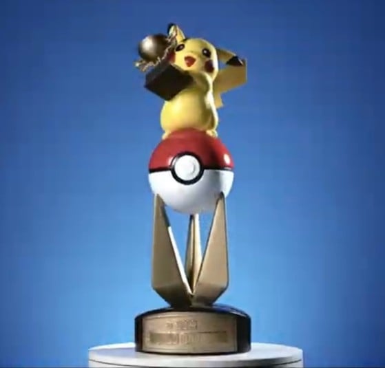 Novo troféu dos campeonatos mundiais - Pokémon Scarlet e Violet